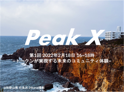 [2022/2/18, 16-18] Peak X 1st [1st edition ticket]